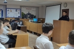 Состоялась встреча со специалистом ОМВД РФ по городу Кизляр Щадиевым А.Д.