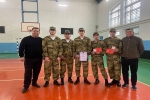 1 место в городском военно-патриотическом конкурсе «А ну-ка, парни!»